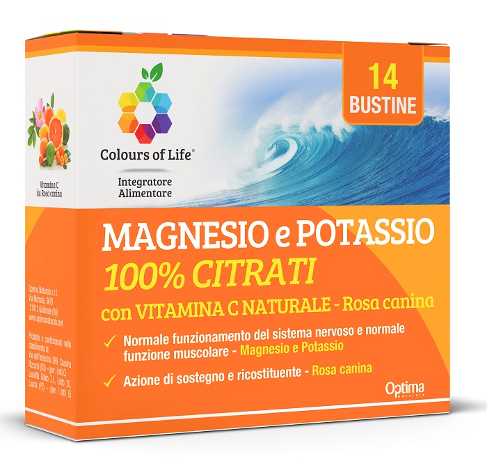 MAGNESIO POTASSIO VIT C 14 BUSTINE - Farmacia Rossi2 - Farmacia Rossi 