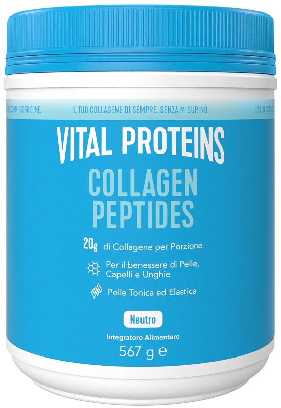 VITAL PROTEINS COLLAGEN PEPTIDES 6 PEZZI 567 G - Farmacia Rossi2 - Farmacia Rossi 