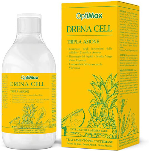 OPTIMAX DRENA CELL 500 ML - Farmacia Rossi2 - Farmacia Rossi 