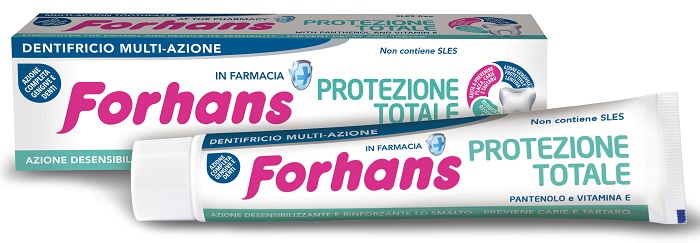 FORHANS DENTIFRICIO PROTEZIONE TOTALE 75 ML - Farmacia Rossi2 - Farmacia Rossi 