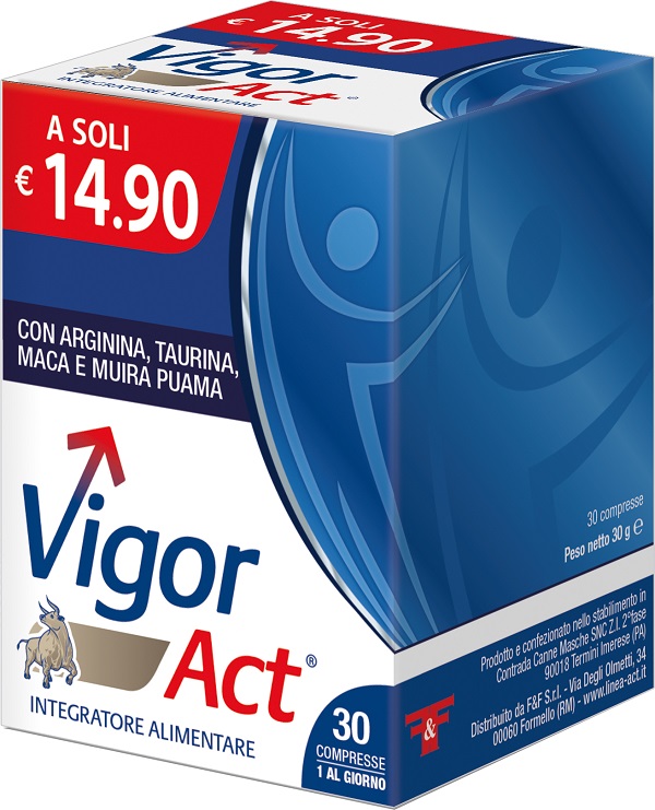 VIGOR ACT 30 COMPRESSE - Farmacia Rossi2 - Farmacia Rossi 