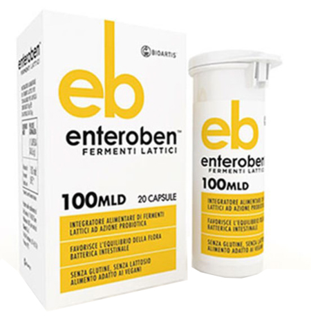 ENTEROBEN 100MLD 20 CAPSULE VEGETALI - Farmacia Rossi2 - Farmacia Rossi 