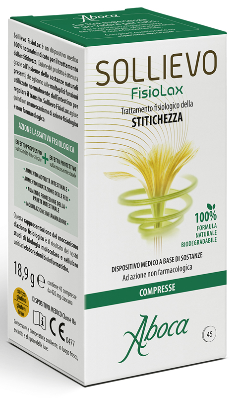 SOLLIEVO FISIOLAX 45 COMPRESSE - Farmacia Rossi2 - Farmacia Rossi 