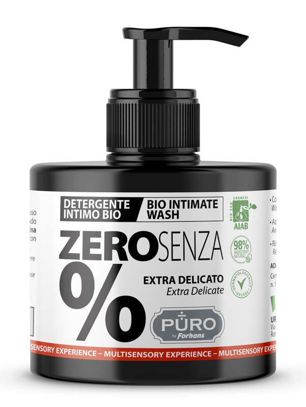 FORHANS PURO DETERGENTE INTIMO ZERO 0% 250 ML - Farmacia Rossi2 - Farmacia Rossi 