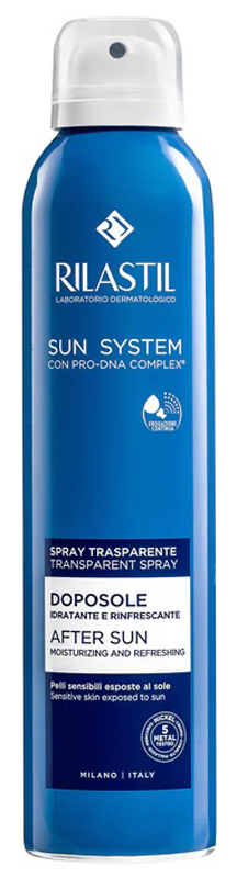 RILASTIL SUN PPT DOPOSOLE SPRAY RINFRESCANTE 200 ML NUOVA FORMULA - Farmacia Rossi2 - Farmacia Rossi 