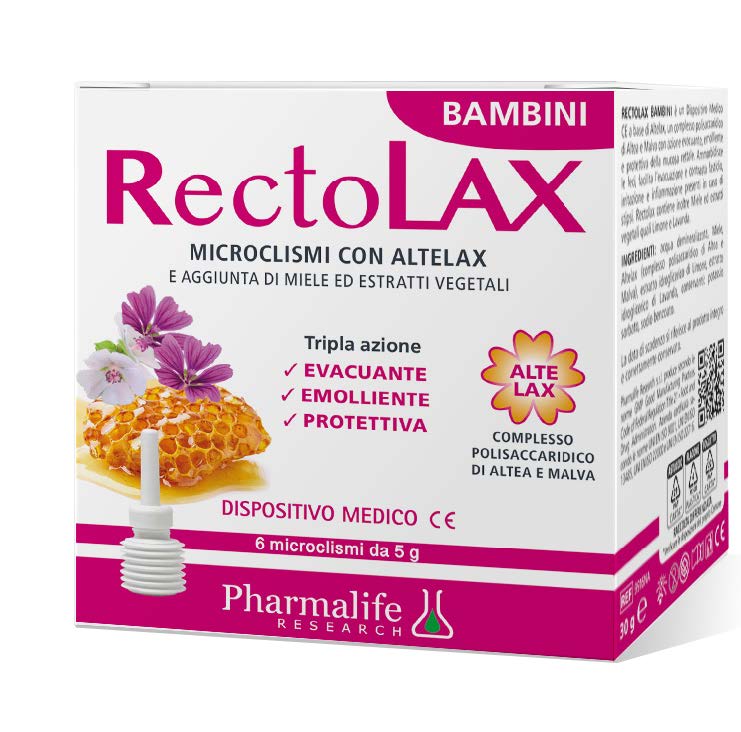 RECTOLAX BAMBINI MICROCLISMI 6 PEZZI DA 5 G - Farmacia Rossi2 - Farmacia Rossi 