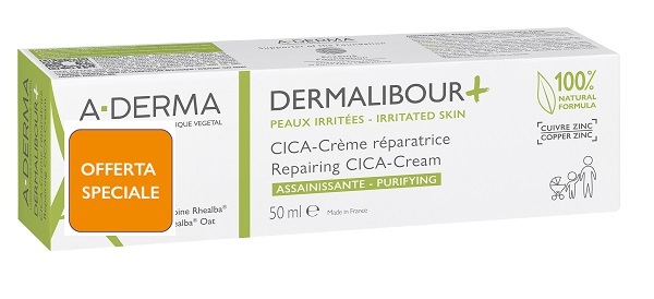 DERMALIBOUR + CICA CREMA RISTRUTTURANTE 50 ML - Farmacia Rossi2 - Farmacia Rossi 