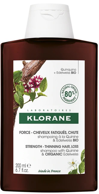 KLORANE SHAMPOO CHININA-STELLA ALPINA BIO 200 ML - Farmacia Rossi2 - Farmacia Rossi 