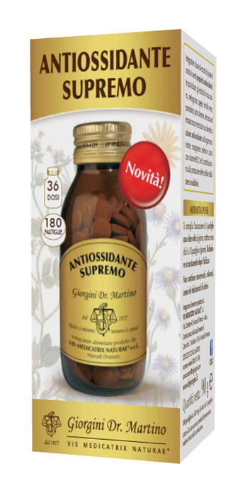 ANTIOSSIDANTE SUPREMO 180 PASTIGLIE - Farmacia Rossi2 - Farmacia Rossi 