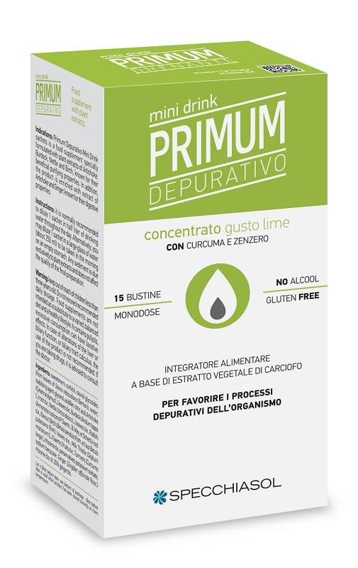 PRIMUM DEPURATIVO MINIDRINK LIME 15 STICK DA 10 ML - Farmacia Rossi2 - Farmacia Rossi 