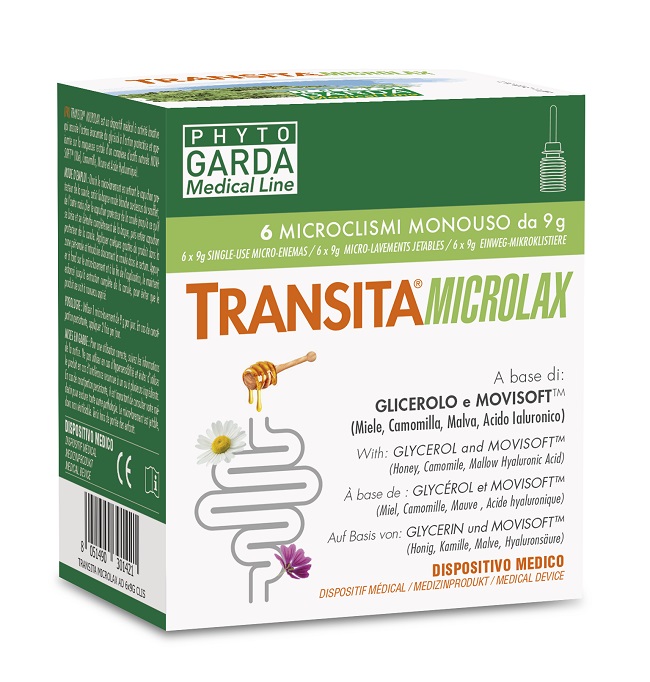 TRANSITA MICROLAX ADULTI 6 MICROCLISMI DA 9 G - Farmacia Rossi2 - Farmacia Rossi 