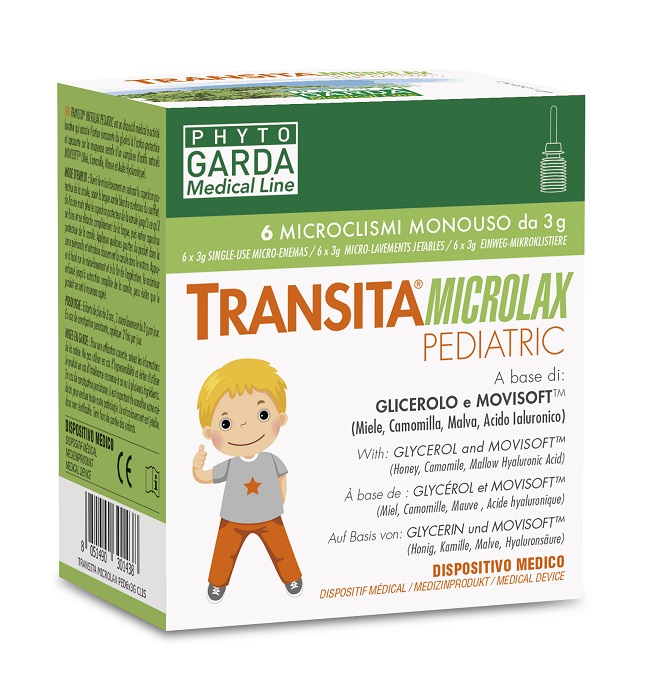 TRANSITA MICROLAX PEDIATRIC 6 MICROCLISMI DA 3 G - Farmacia Rossi2 - Farmacia Rossi 