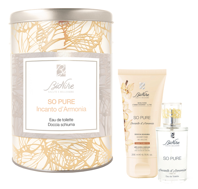 SO PURE INCANTO D'ARMONIA KIT NATALE 2021 EAU DE TOILETTE 50 ML + DOCCIA SCHIUMA 200 ML - Farmacia Rossi2 - Farmacia Rossi 