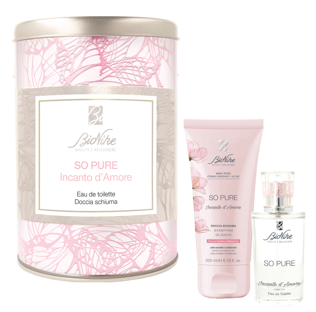 SO PURE INCANTO D'AMORE KIT NATALE 2021 EAU DE TOILETTE 50 ML + DOCCIA SCHIUMA 200 ML - Farmacia Rossi2 - Farmacia Rossi 