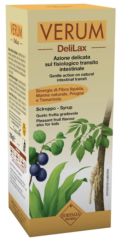 VERUM DELILAX SCIROPPO 216 G - Farmacia Rossi2 - Farmacia Rossi 