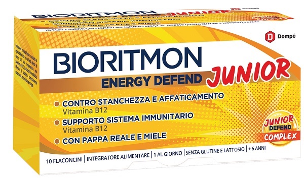 BIORITMON ENERGY DEFEND JUNIOR 10 FLACONCINI 10 ML - Farmacia Rossi2 - Farmacia Rossi 