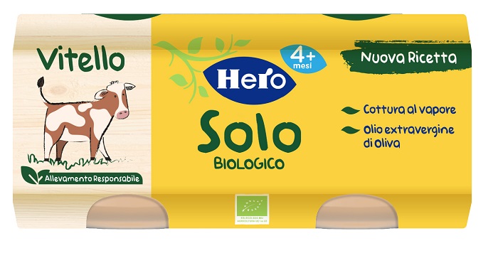HERO BABY SOLO OMOGENEIZZATO VITELLO 2X80 G - Farmacia Rossi2 - Farmacia Rossi 
