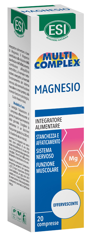 ESI MULTICOMPLEX MAGNESIO 20 COMPRESSE EFFERVESCENTI - Farmacia Rossi2 - Farmacia Rossi 