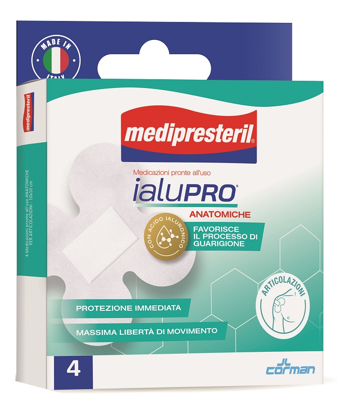 MEDIPRESTERIL IALUPRO ARTICOLAZIONI 10X10 CM 4 PEZZI - Farmacia Rossi2 - Farmacia Rossi 