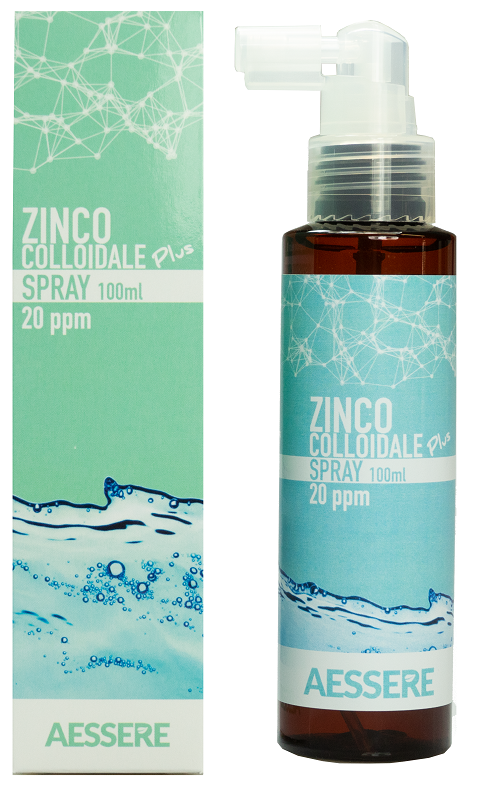 ZINCO COLLOIDALE PLUS SPRAY 20 PPM 100 ML - Farmacia Rossi2 - Farmacia Rossi 