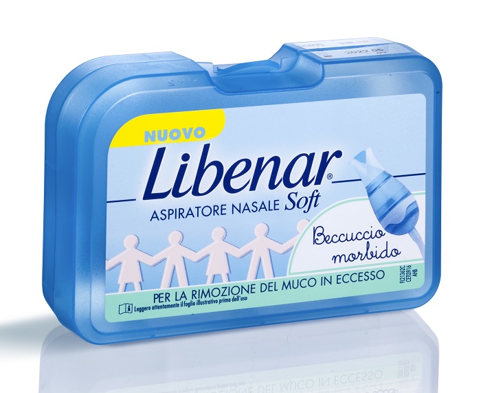 LIBENAR ASPIRATORE NASALE SOFT + 5 FILTRI - Farmacia Rossi2 - Farmacia Rossi 