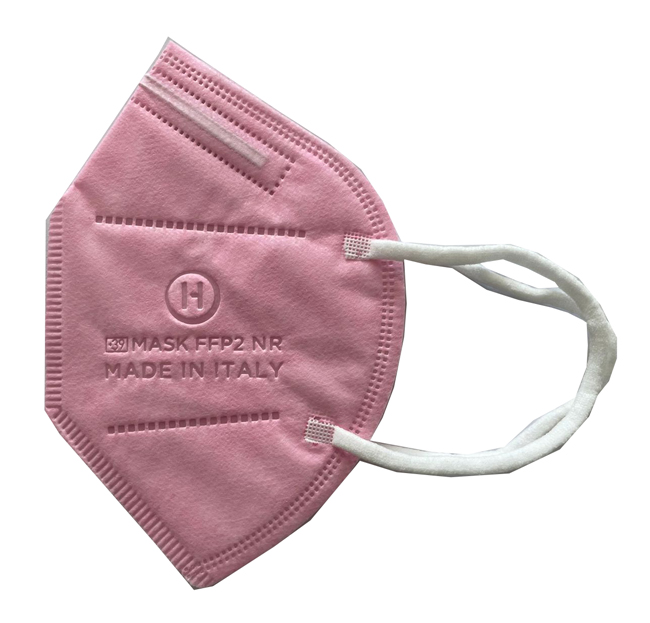 MASCHERINA +39MASK FFP2 ROSA SENZA LATTICE MONOUSO 15 PEZZI - Farmacia Rossi2 - Farmacia Rossi 