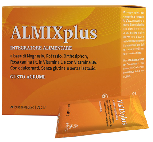 ALMIX PLUS 20 STICK PACK GUSTO AGRUMI - Farmacia Rossi2 - Farmacia Rossi 