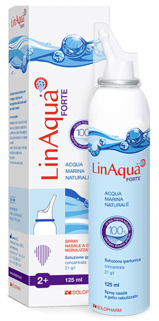 SOLUZIONE SPRAY IPERTONICA NASALE LINAQUA FORTE 125 ML - Farmacia Rossi2 - Farmacia Rossi 