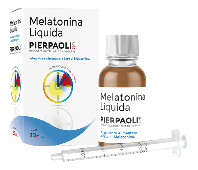MELATONINA LIQUIDA 1MG/0,5ML PIERPAOLI 30 ML - Farmacia Rossi2 - Farmacia Rossi 