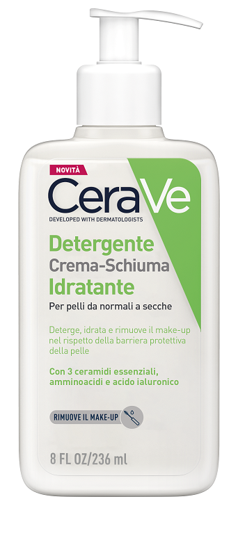 CERAVE CREAM TO FOAM CLEANSER 236 ML - Farmacia Rossi2 - Farmacia Rossi 