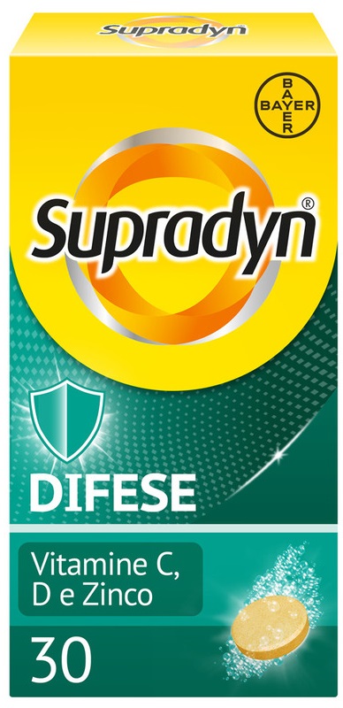 SUPRADYN DIFESE 30 COMPRESSE EFFERVESCENTI - Farmacia Rossi2 - Farmacia Rossi 