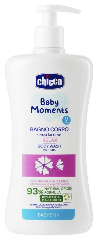 CHICCO BABY MOMENTS BAGNO RELAX 500 ML - Farmacia Rossi2 - Farmacia Rossi 