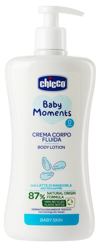 CHICCO BABY MOMENTS CREMA CORPO DELICATE 500 ML - Farmacia Rossi2 - Farmacia Rossi 