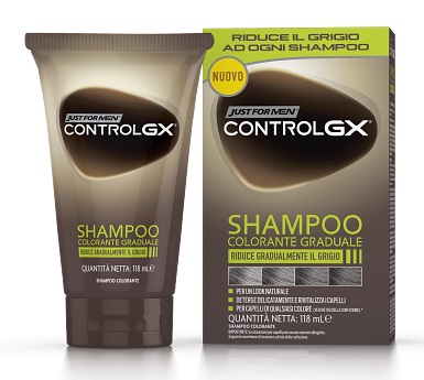 JUST FOR MEN CONTROL GX SHAMPOO COLORANTE GRADUALE 150 ML - Farmacia Rossi2 - Farmacia Rossi 
