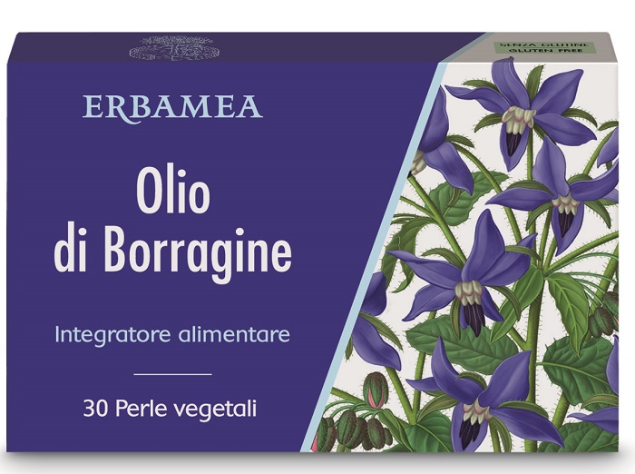 OLIO DI BORRAGINE 30 PERLE VEGETALI - Farmacia Rossi2 - Farmacia Rossi 