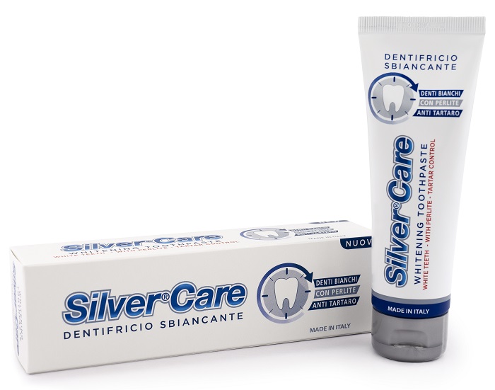 SILVERCARE DENTIFRICIO SBIANCANTE 75 ML - Farmacia Rossi2 - Farmacia Rossi 