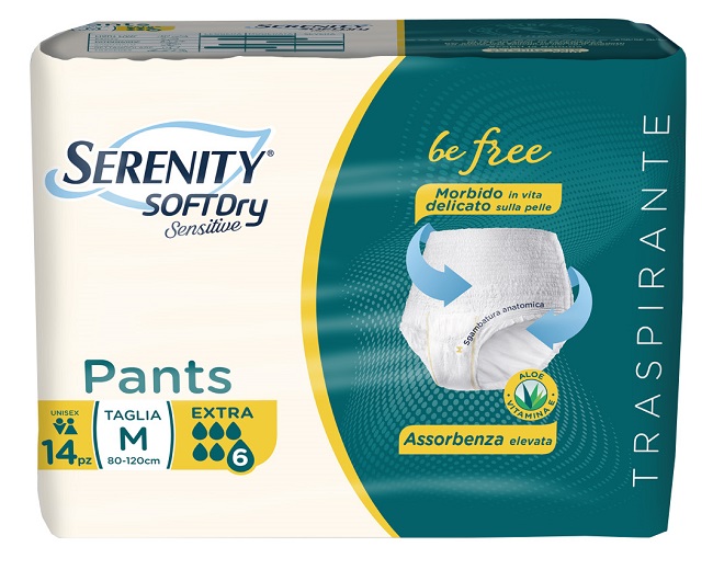 SERENITY PANTS SD SENSITIVE EXTRA M 14 PEZZI - Farmacia Rossi2 - Farmacia Rossi 