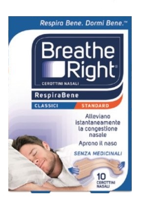 CEROTTI NASALI BREATH RIGHT CLASSICI 10 PEZZI - Farmacia Rossi2 - Farmacia Rossi 