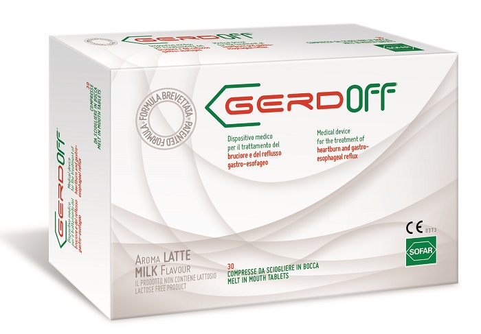 GERDOFF GUSTO LATTE 30 COMPRESSE - Farmacia Rossi2 - Farmacia Rossi 