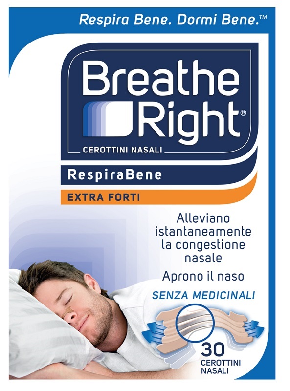 CEROTTI NASALI BREATH RIGHT EXTRA FORTE 30 PEZZI - Farmacia Rossi2 - Farmacia Rossi 