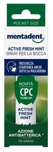 MENTADENT ACTIVE FRESH MINT 15 ML - Farmacia Rossi2 - Farmacia Rossi 