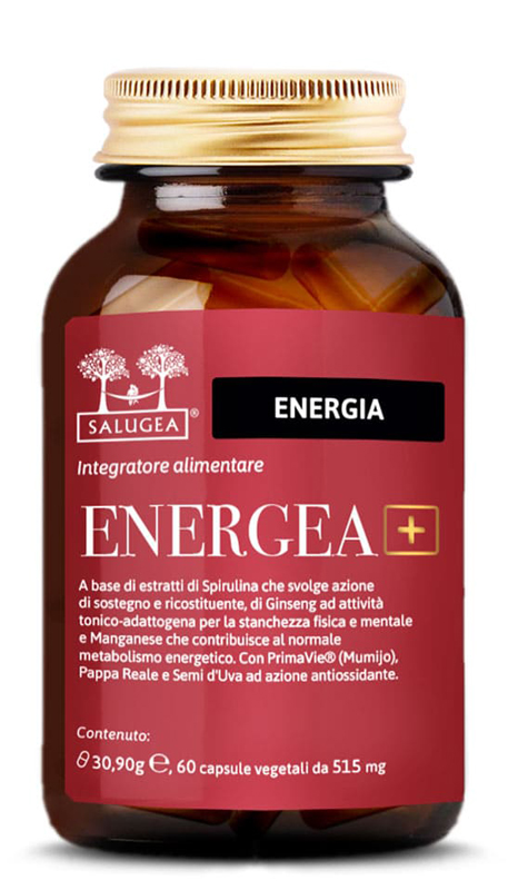 SALUGEA ENERGEA+ 60 CAPSULE - Farmacia Rossi2 - Farmacia Rossi 