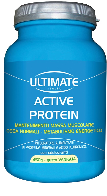 ULTIMATE ACTIVE PROTEIN VANIGLIA 450 G - Farmacia Rossi2 - Farmacia Rossi 