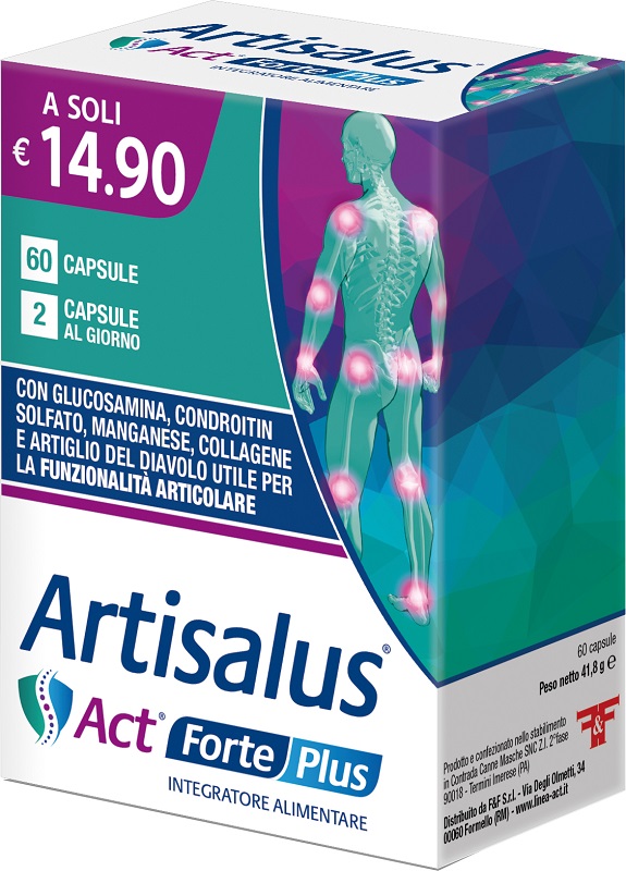 ARTISALUS ACT FORTE PLUS 60 CAPSULE - Farmacia Rossi2 - Farmacia Rossi 