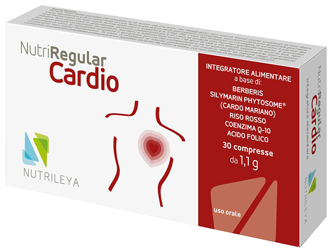 NUTRIREGULAR CARDIO 30 COMPRESSE - Farmacia Rossi2 - Farmacia Rossi 