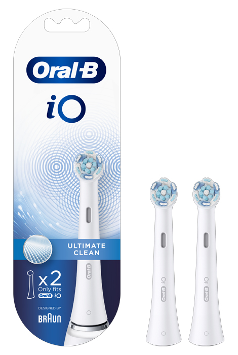 ORALB POWER REFILL IO ULTIMATE CLEAN WHITE 2 PEZZI - Farmacia Rossi2 - Farmacia Rossi 