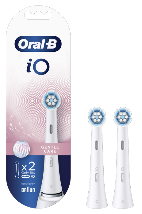 ORALB POWER REFILL IO GENTLE CLEAN WHITE 2 PEZZI - Farmacia Rossi2 - Farmacia Rossi 