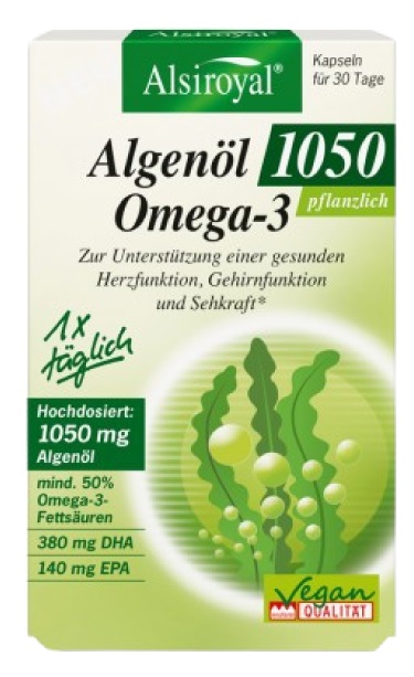 ALSIROYAL ALGENOL OMEGA 3 VEGETALE 30 CAPSULE - Farmacia Rossi2 - Farmacia Rossi 