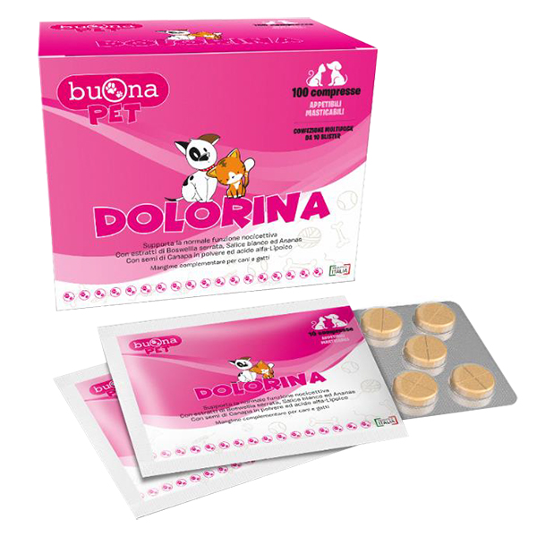DOLORINA 100 COMPRESSE MASTICABILI - Farmacia Rossi2 - Farmacia Rossi 
