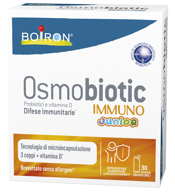 OSMOBIOTIC IMMUNO JUNIOR 30 STICK - Farmacia Rossi2 - Farmacia Rossi 